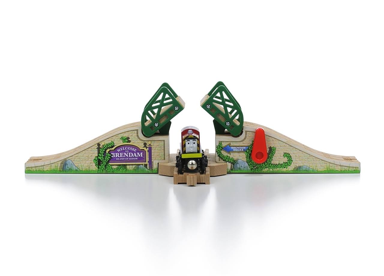 Thomas u0026 Friends Wooden Railway Drawbridge With Salty