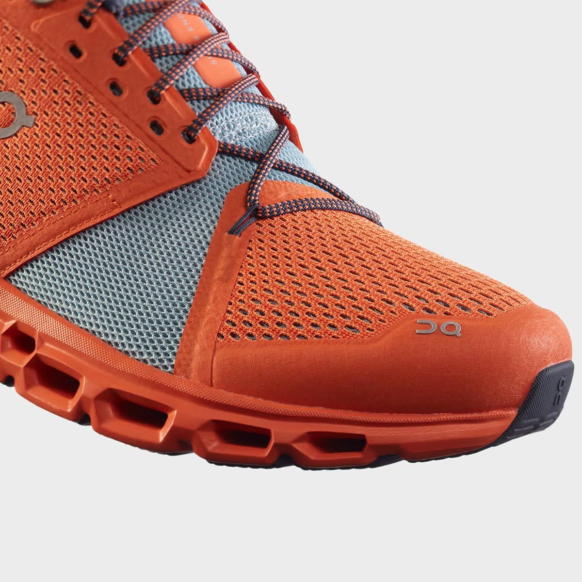 on Running Men&s Cloudstratus Orange/Wash / 7 / M