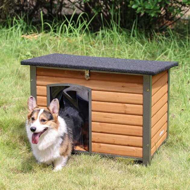 aivituvin Wooden Heavy-Duty Dog Crates House with Strong Iron Frame - Pet Supplies online store