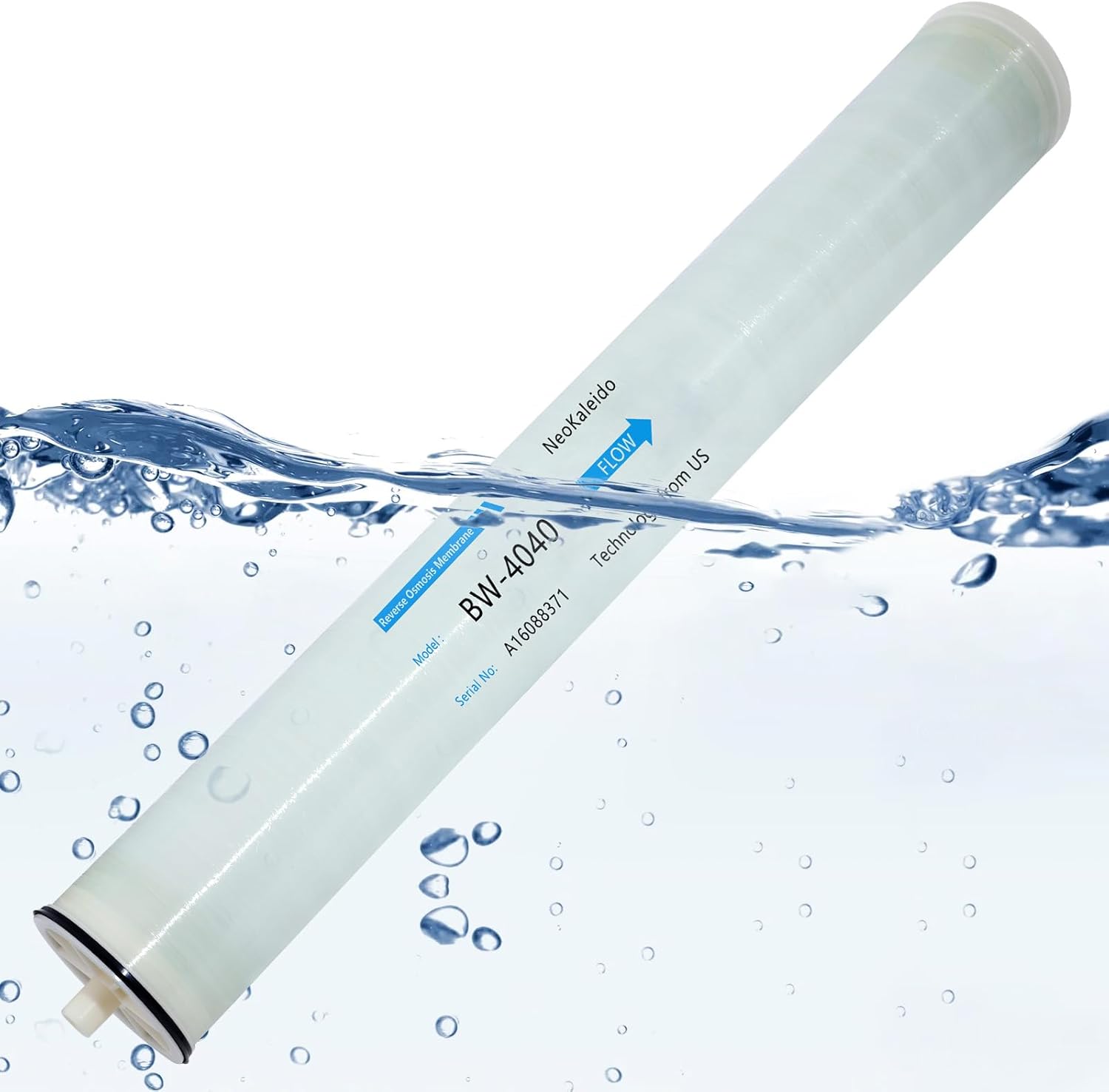 BW-4040 Reverse Osmosis Membrane, BW4040 RO Membrane - High Performance for Commercial, Industrial, Agricultural, and Residential Use - 2400 GPD, Size 4" x 40"