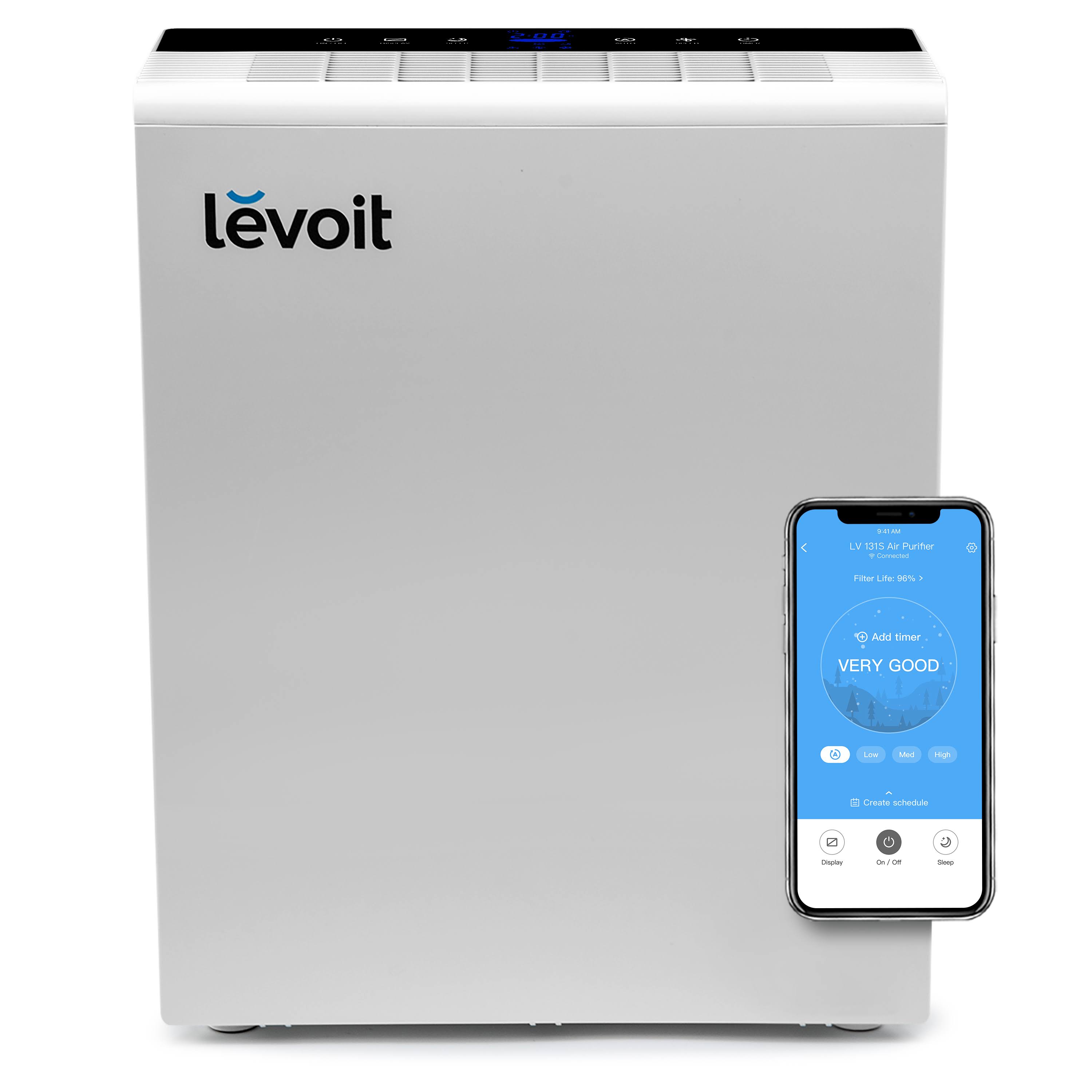 Levoit Smart WiFi Air Purifier for Home Large Room with True HEPA Filter (3C)