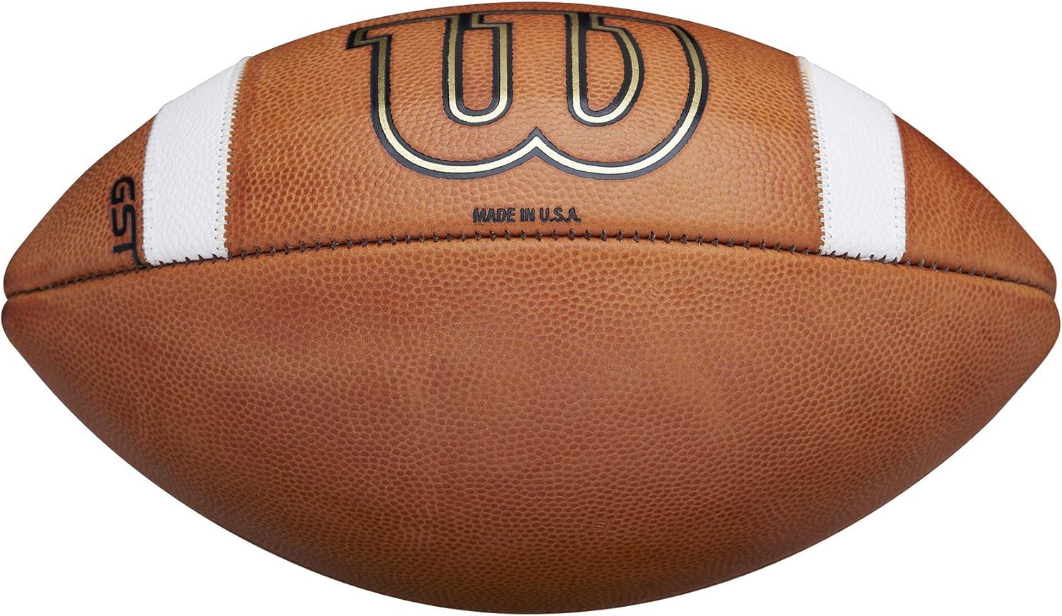 WILSON GST Leather Game Football - Official