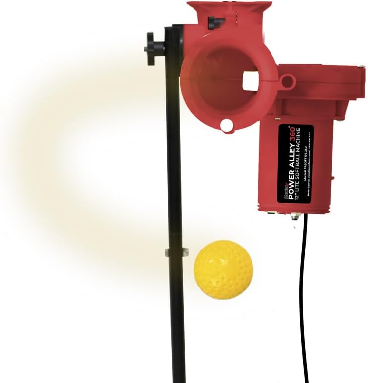 Heater Sports Power Alley Lite 360 12 inch Softball Machine