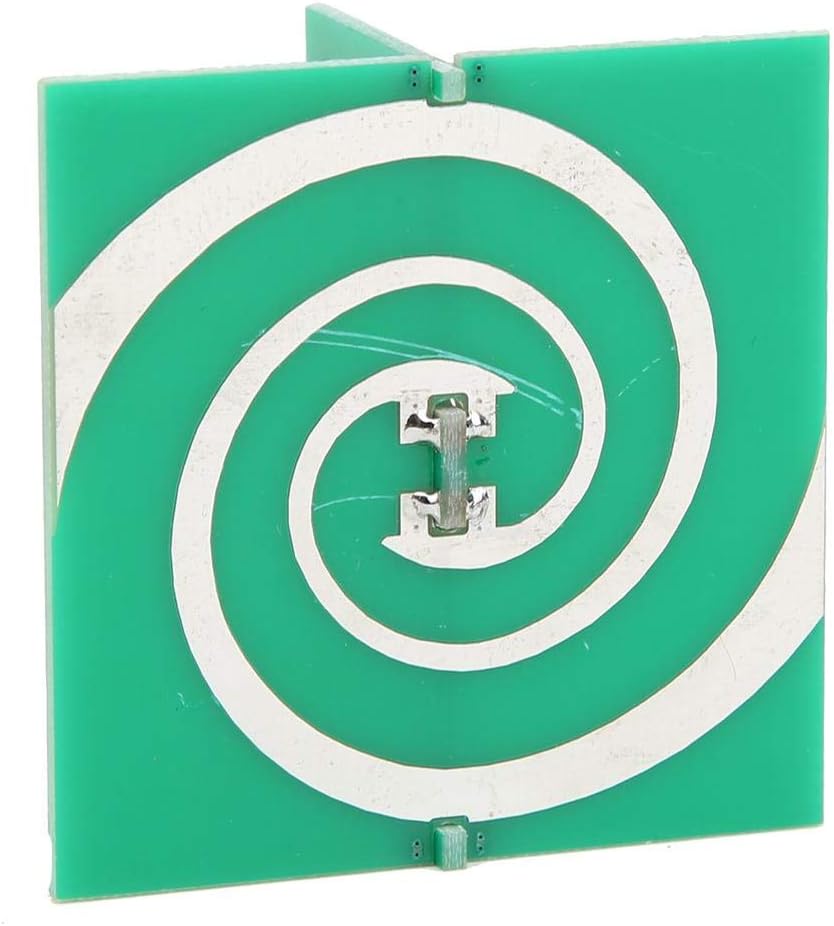 Isometric Helical Antenna, 2.4Ghz-5.8Ghz Circularly Polarized Antenna UWB Antenna for Transmission and Reception of Radio Signals