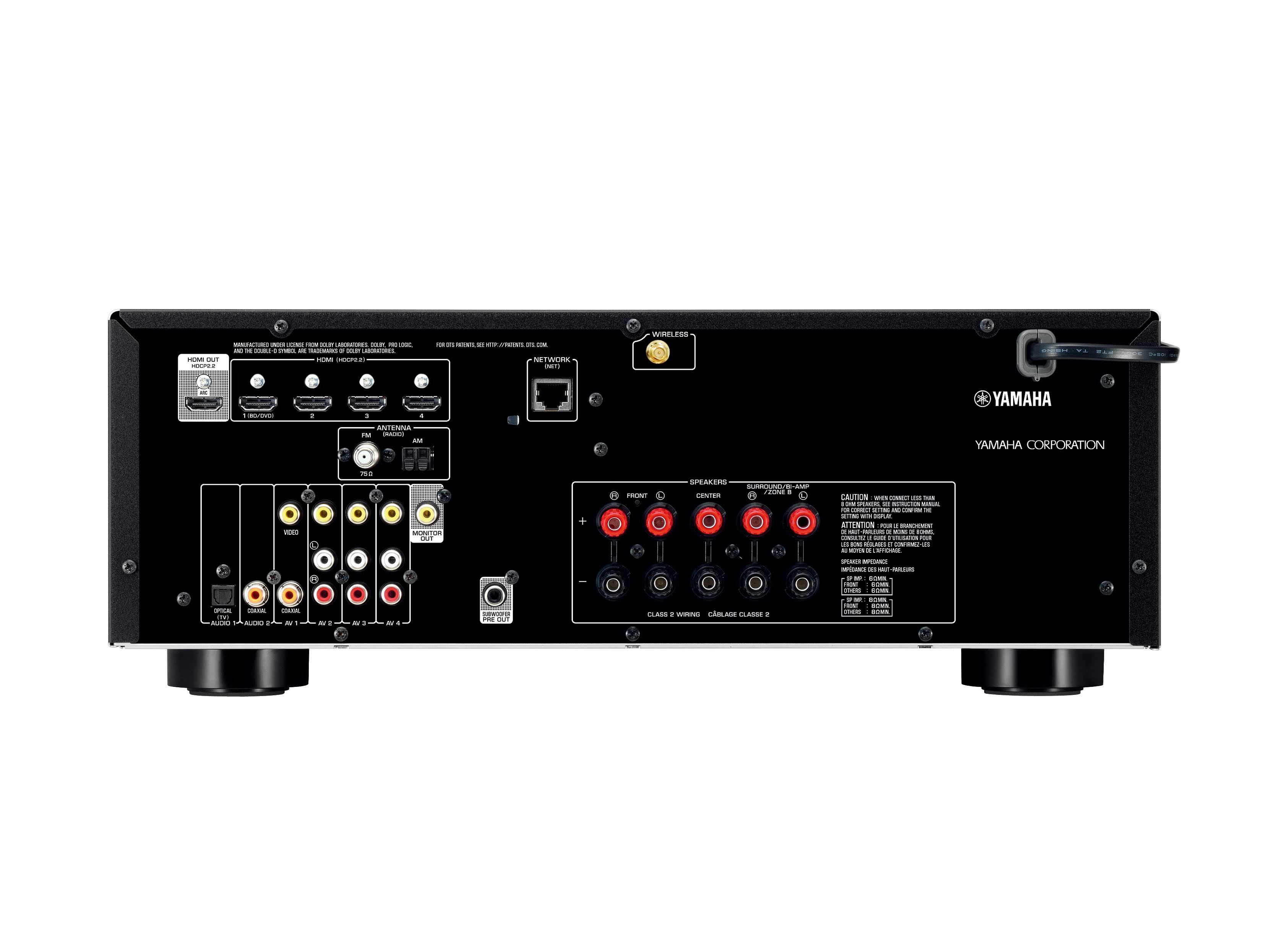Yamaha RX-V481 5.1-Channel Network A/V Receiver (Black)