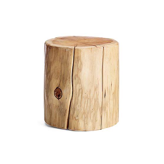 Natural Tree-Stump Side Table - Side Tables - Home Decor - Tables