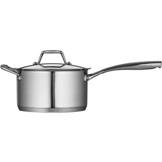 Tramontina Gourmet Prima 4 Quart Tri-Ply Base Covered Sauce Pan