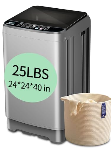 KRIB BLING Full Automatic Washing Machine with LED Display