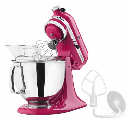 KitchenAid KSM150PSTG Artisan Series 5-Qt. Stand Mixer with Pouring Shield - Tangerine