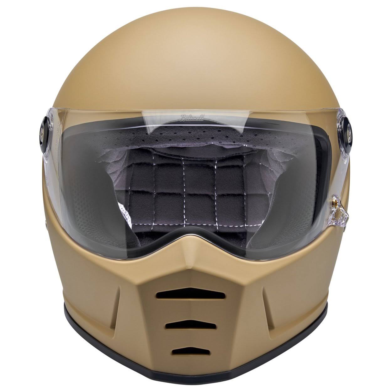 Biltwell Lane Splitter Helmet - Flat Coyote Tan Small