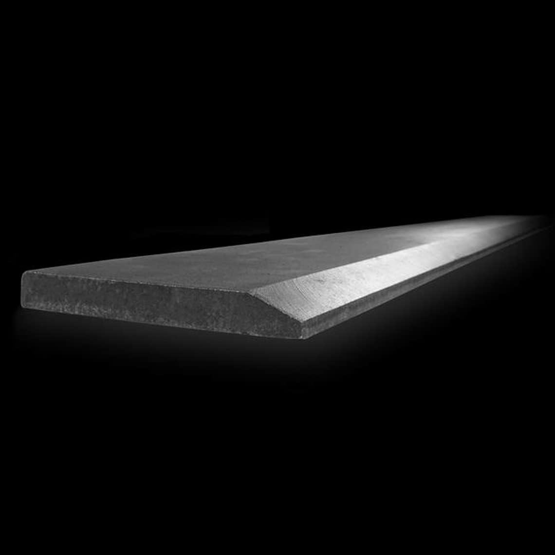 Titan 72 Bucket Cutting Edge Hardened 1055 Carbon Steel 3/4 Skidsteer Tractor Loader Blade Scraper