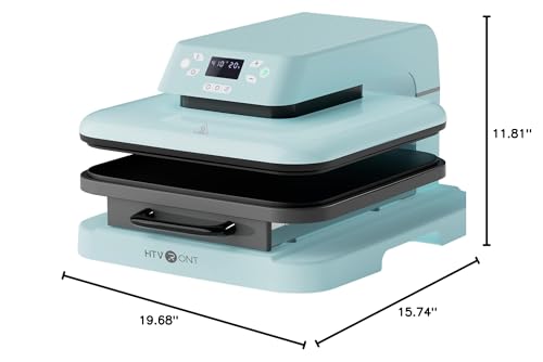 HTVRONT Auto Heat Press Machine for T Shirts - 15x15 Smart T Shirt Press Machine with Auto Release - Professional Heat Press for Sublimation, Vinyl, Heat Transfer Projects