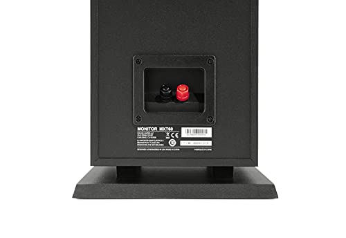 Polk Monitor XT10 Home Subwoofer, 10" Deep Bass Woofer, 100W Class D Amplification, Dolby Atmos, Auro 3D & DTS:X Compatible, Black