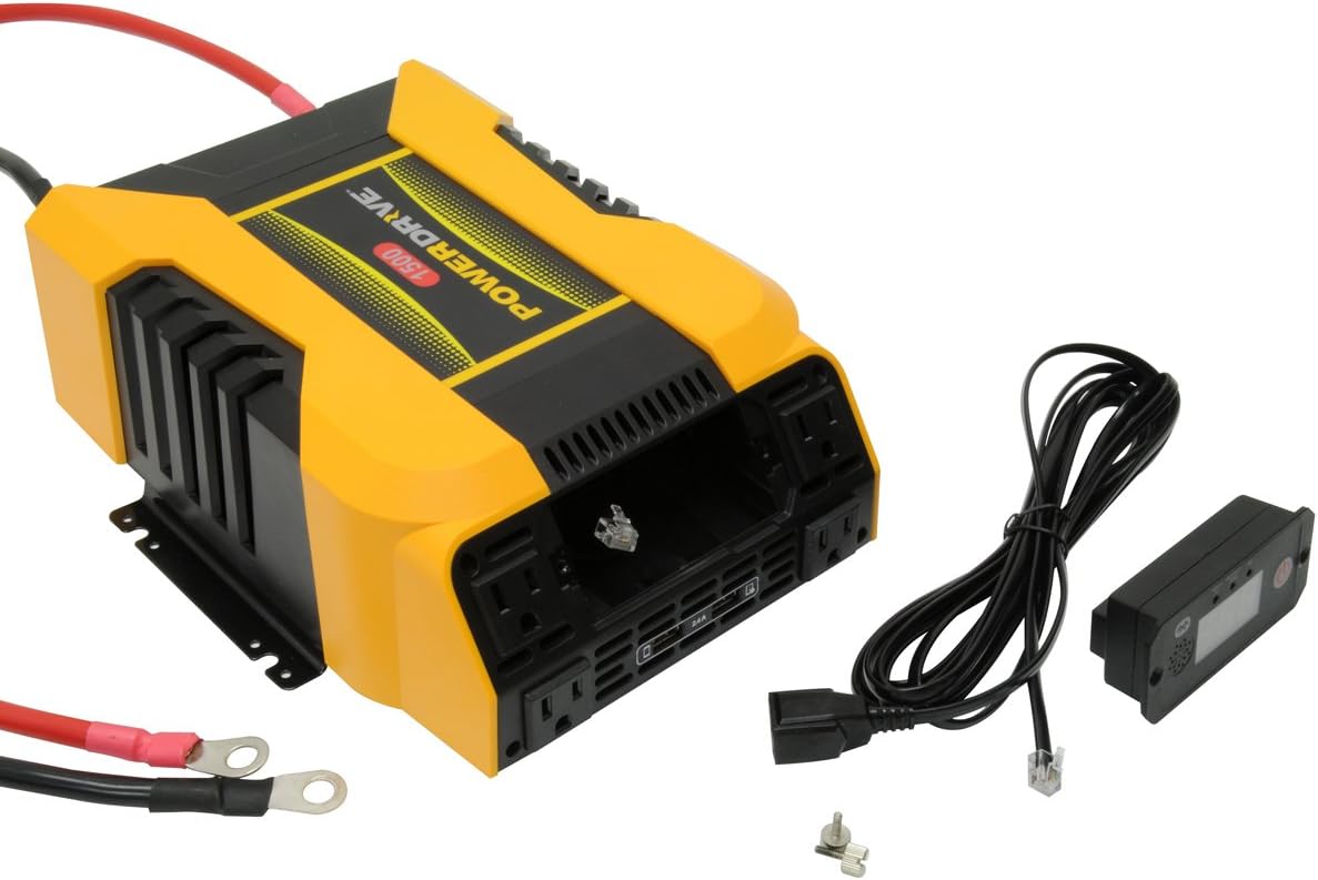 PowerDrive PD1500 1500 Watt Power Inverter with Bluetooth