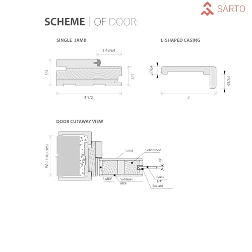 Interior Solid French Double Doors 48 x 84 inches/Mela 7001 Painted Creamy/Wood Interior Solid Panel Frame/Closet Bedroom Modern Doors