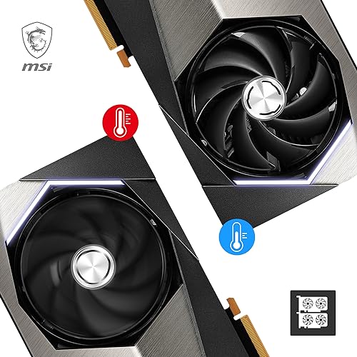 MSI NVIDIA GeForce RTX 4090 Suprim X 24GB GDDR6X Graphics Card