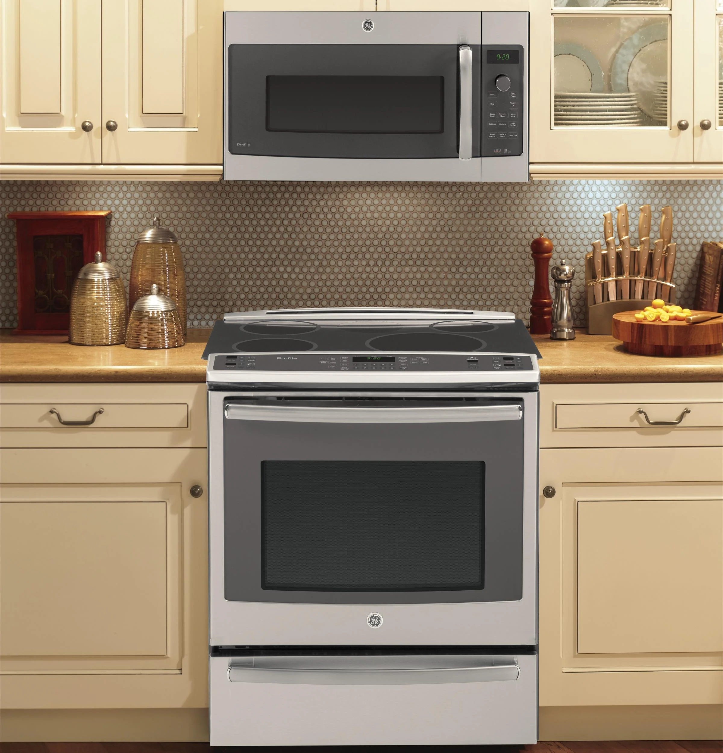 GE Profile(TM) Over the Range Oven with Advantium(R) Technology - PSA9120SPSS
