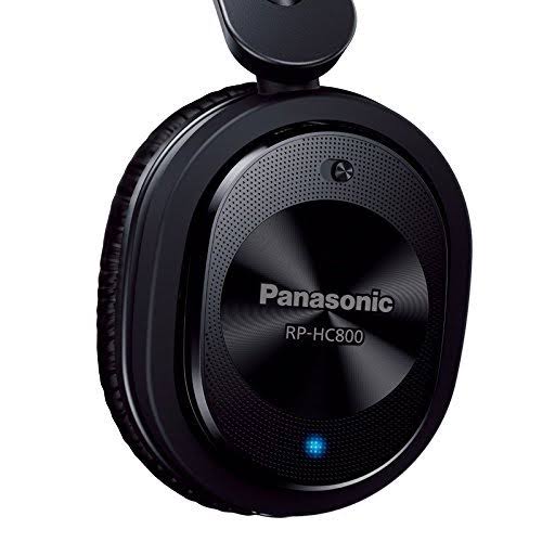 Panasonic RP-HC800E-K High End Noise Cancelling Headphones - Gloss Black