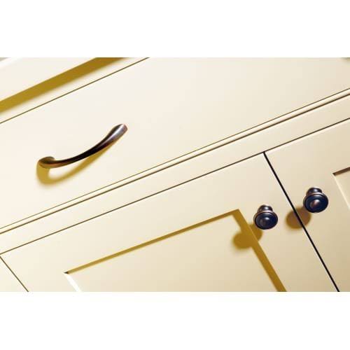 Amerock BP1950-10PACK Allison Value Hardware 1 inch Diameter Mushroom Cabinet Kn, Satin Nickel