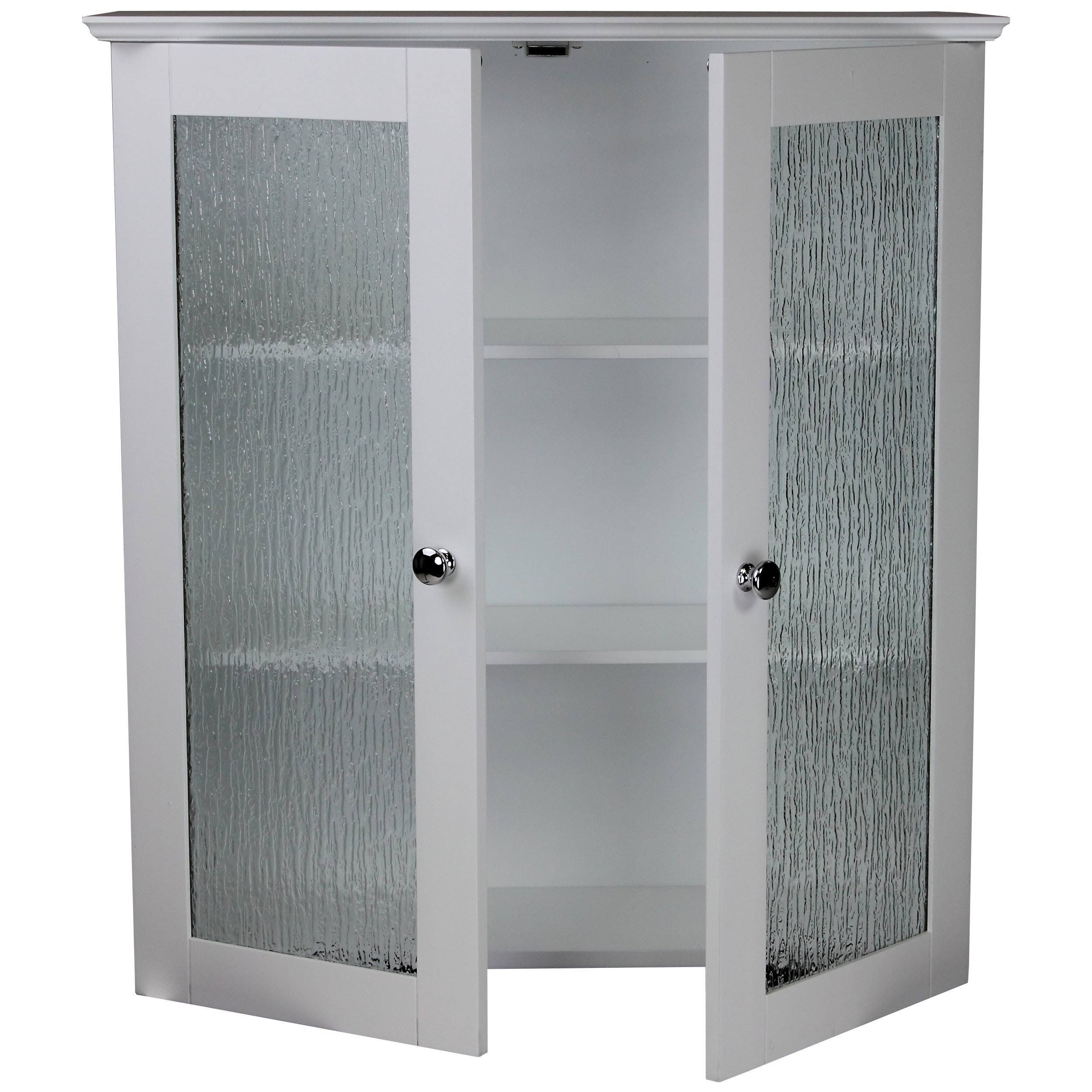 Highland Double Glass Door Wall Cabinet