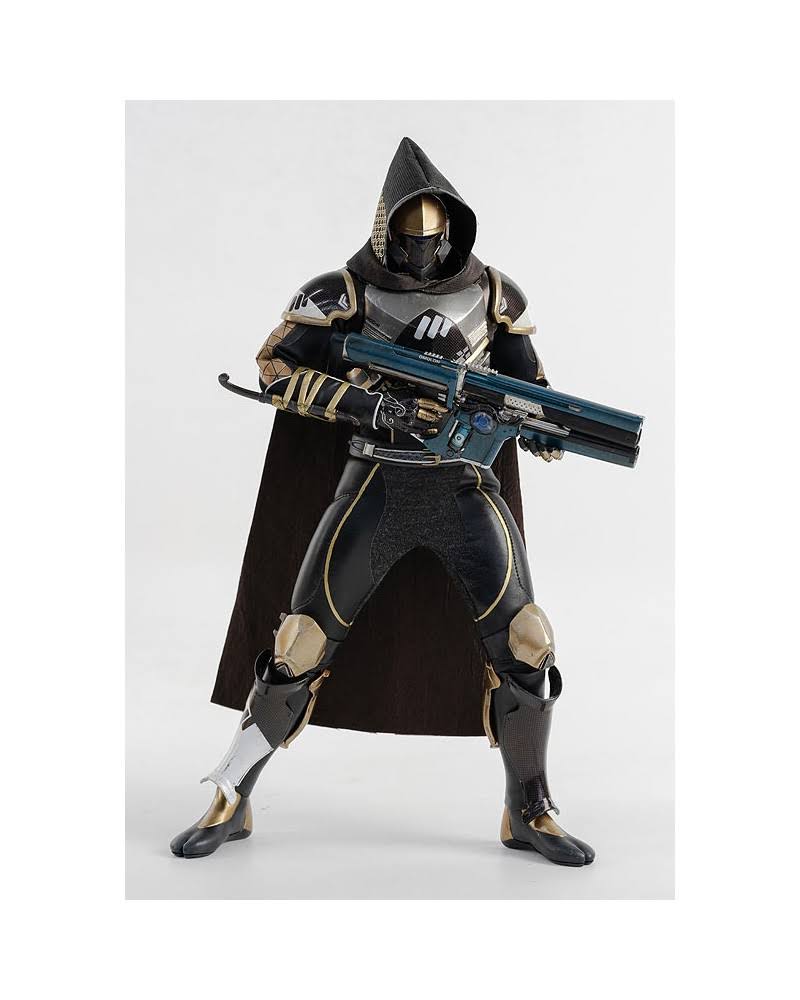 Official Destiny 2 Hunter Sovereign Golden Trace Shader 1:6 Scale Figure