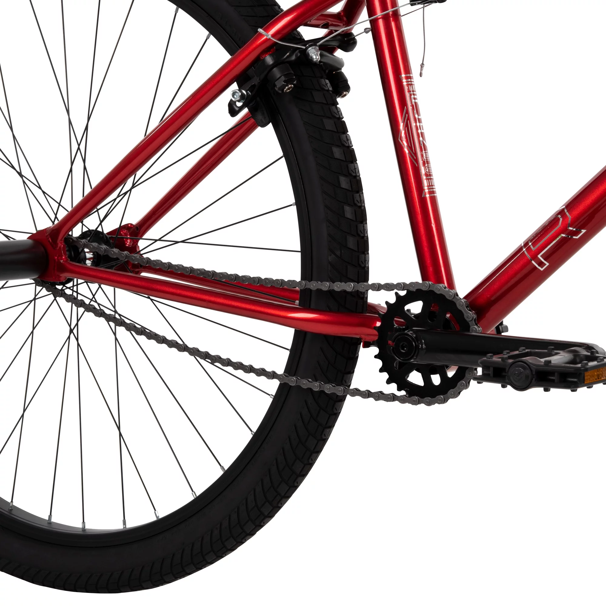 Huffy Ruin 26-inch Men's BMX Freestyle Bicycle, Ages 12+ Years,  Red