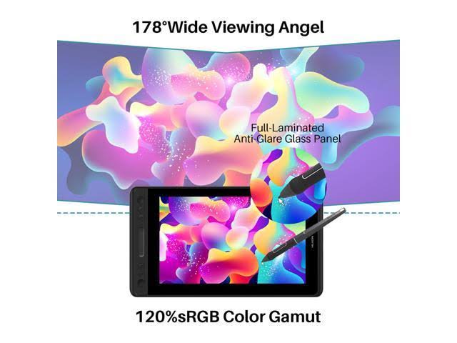 Huion Kamvas Pro 12 Graphics Drawing Monitor Tilt Function