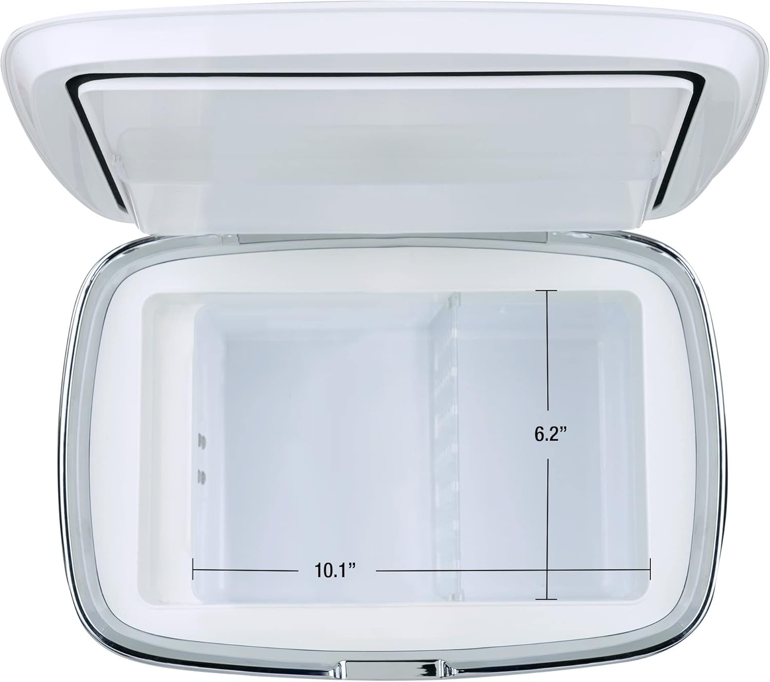 PERSONAL CHILLER Mini Skincare Fridge 6 Liter, Portable Cosmetic Fridge, Low Noise Small Refrigerator for Beauty Products, Beverage, Home, Bedroom, Dorm, Office