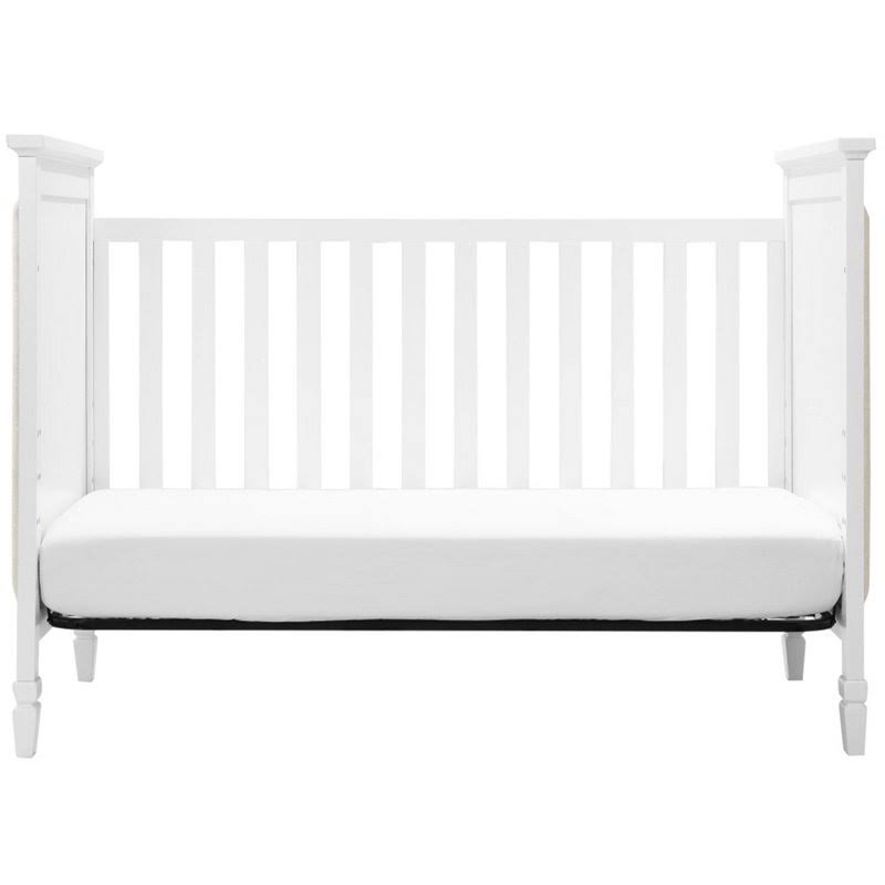 Davinci Lila 3-in-1 Convertible Crib, White Oatmeal
