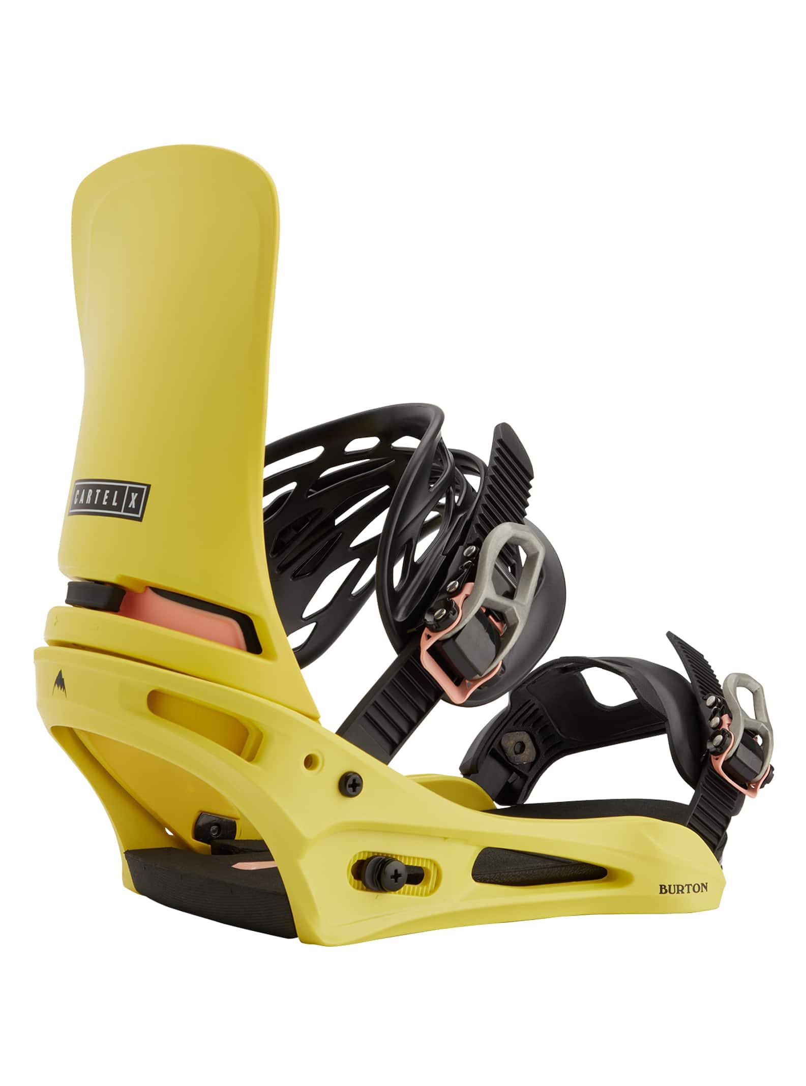 Burton Cartel x Re:Flex Snowboard Binding Yellow, M