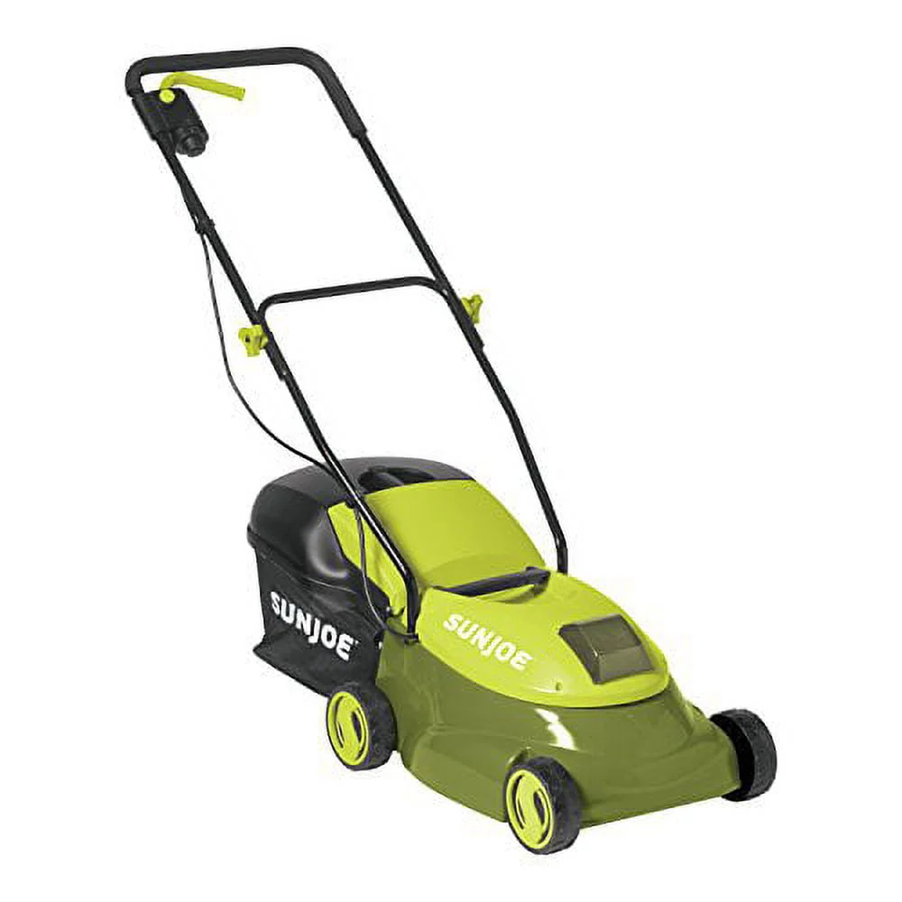 Sun Joe 28V Cordless 14 Brushless Push Lawn Mower, 3-Position, 4.0-Ah