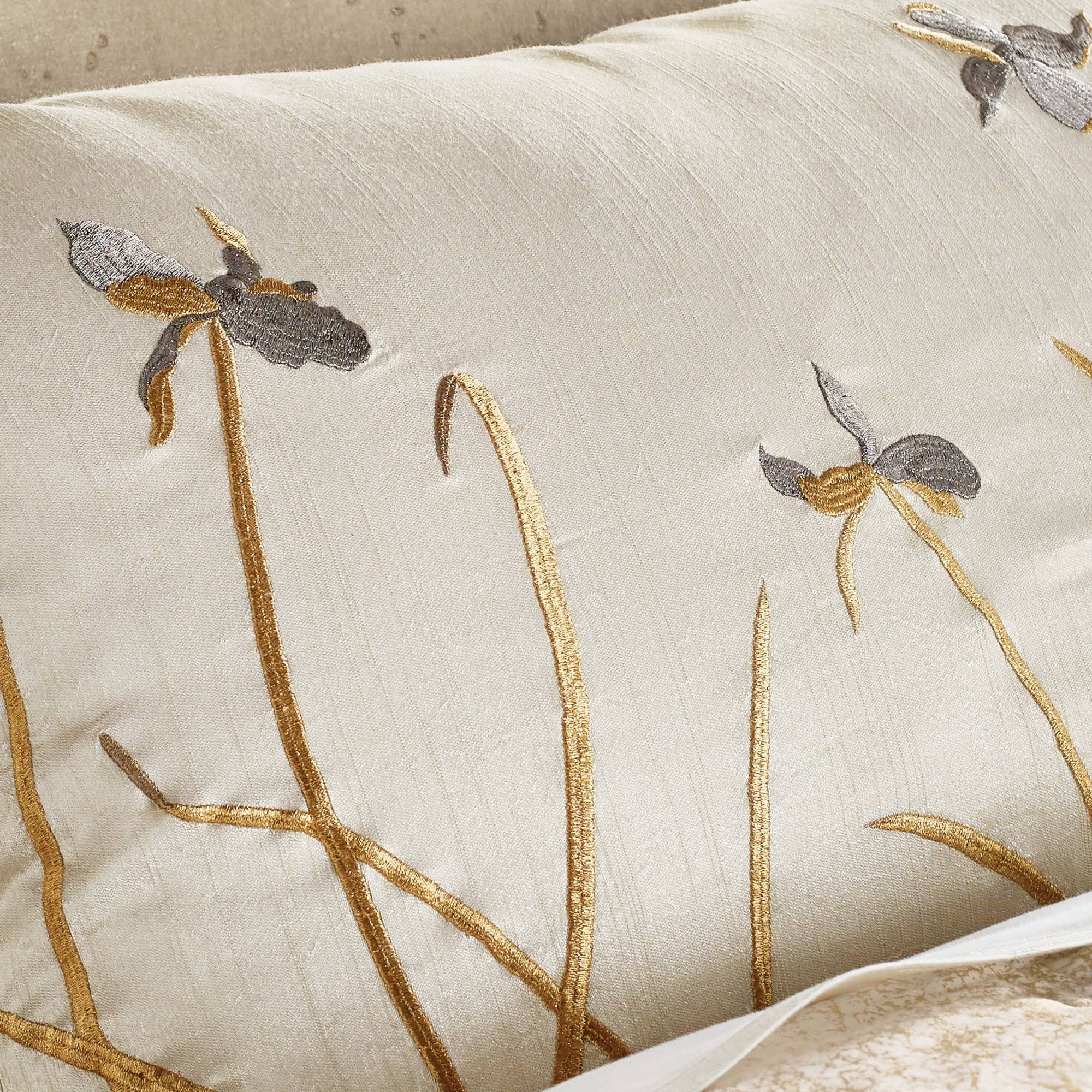 Michael Aram Iris King Duvet - Linen
