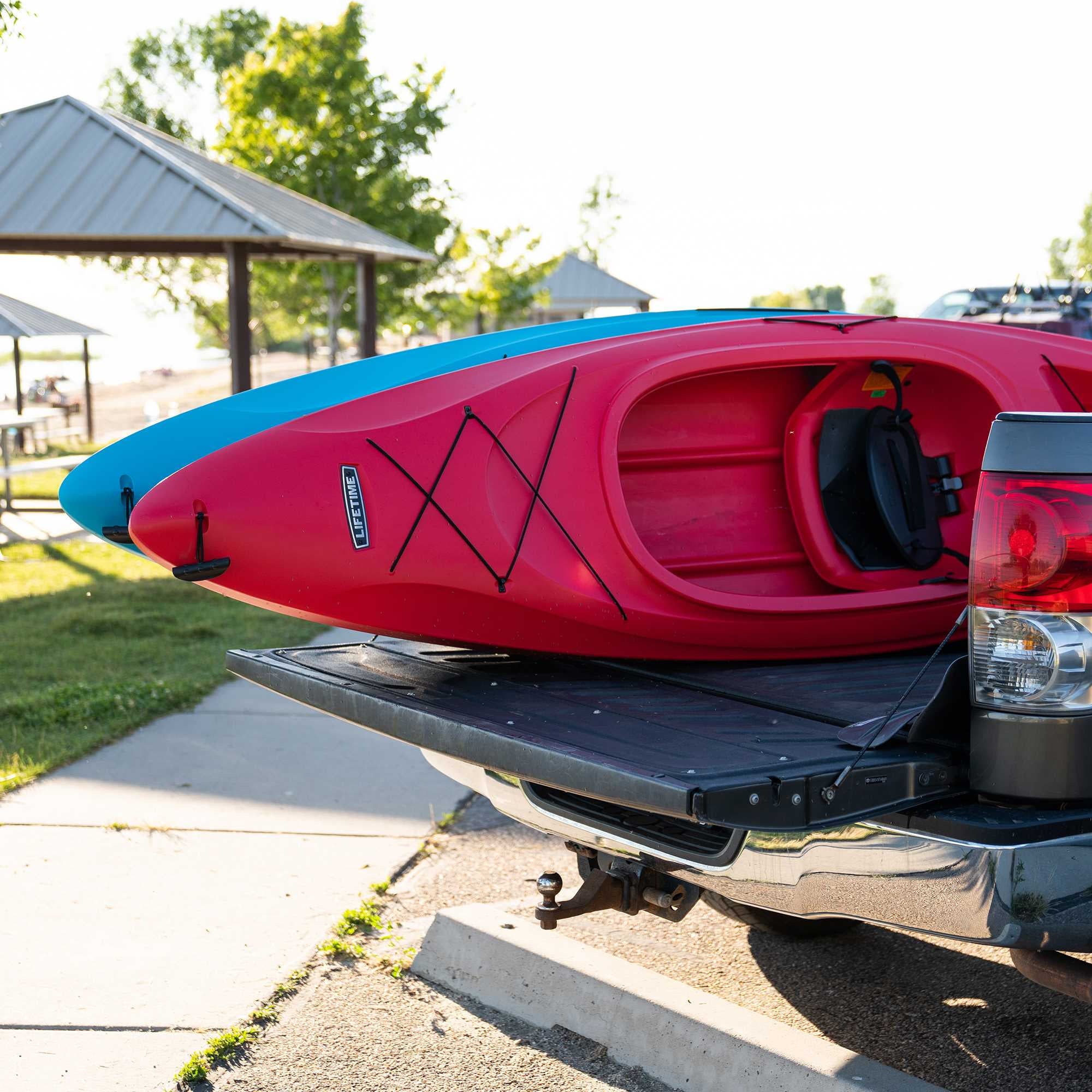Lifetime Charger 10 ft Sit-Inside Kayak, Fire Red (90963)