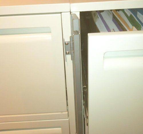 Locking Bar with Drill Bit (FOR 4-Drawer File Cabinets)
