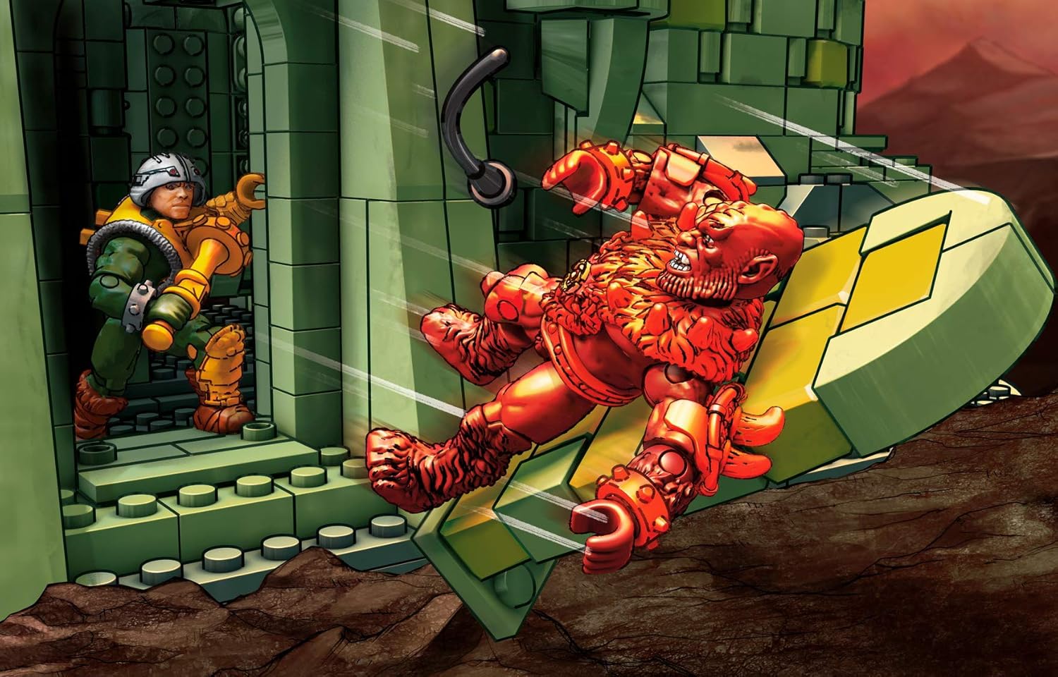 ​MEGA Masters of the Universe Castle Grayskull MOTU Construction Set, Building Toys for Boys [Amazon Exclusive]