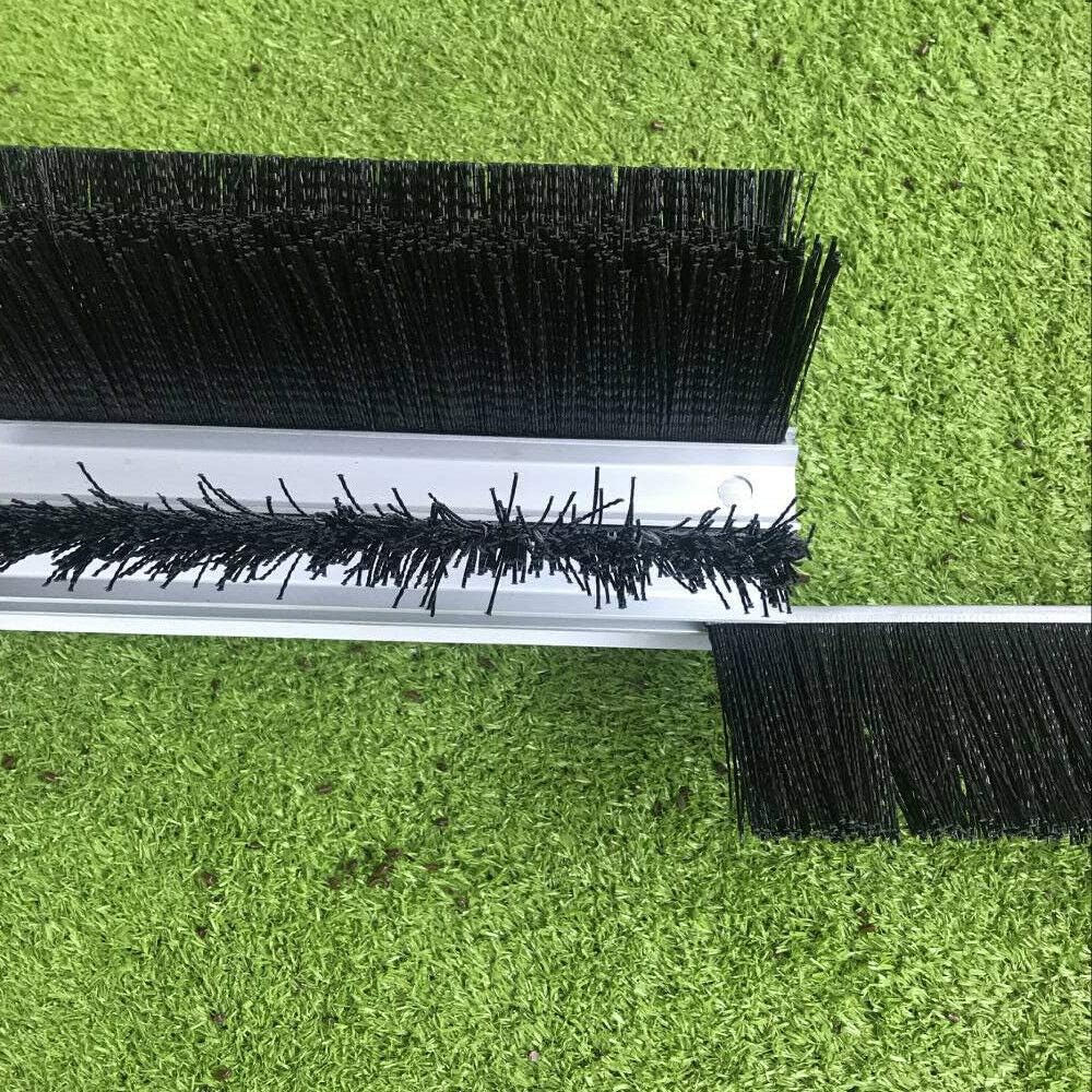 DIFU 1.7HP 2 Stroke 43cc Gas Power Handheld WalkBehind Sweeper Broom Cleaning Driveway Turf Grass Walkway, 1.25 kW, USA Stock