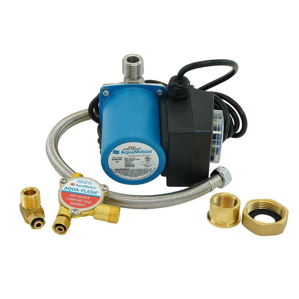 AquaMotion Aqua-Flash Hot Water Recirculation Kit AMH1K-3UV - Shop Hardware Tools Online Store
