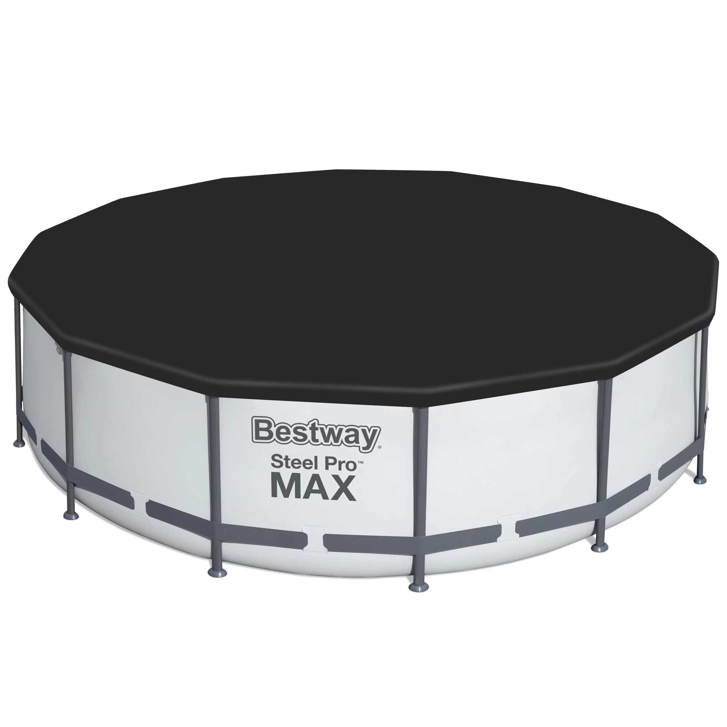 Bestway Steel Pro MAX 14' x 48" Round Above Ground Swimming Pool Set