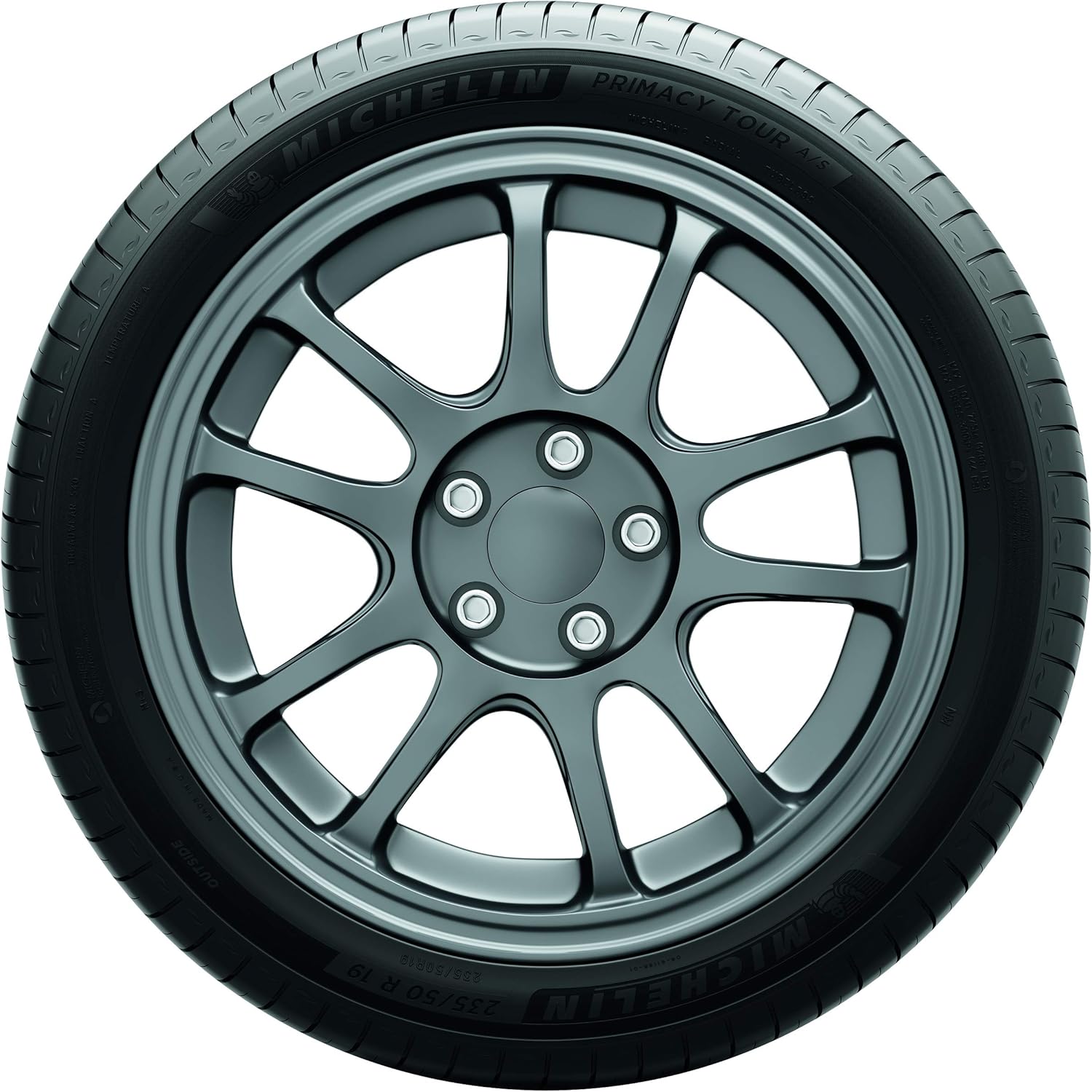 MICHELIN Primacy Tour A/S, All-Season Car Tire, Sport and Performance Cars - 225/60R18 100H