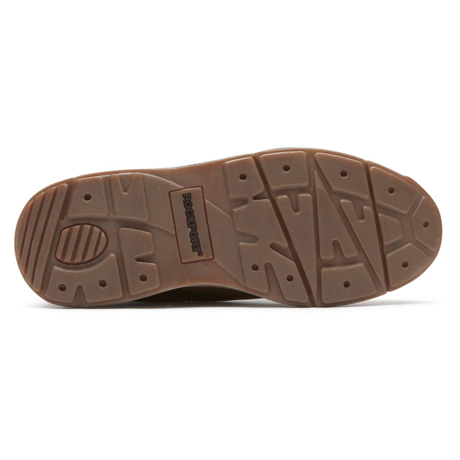 Men&s Rockport World Tour Classic Brown Leather - in Size 15