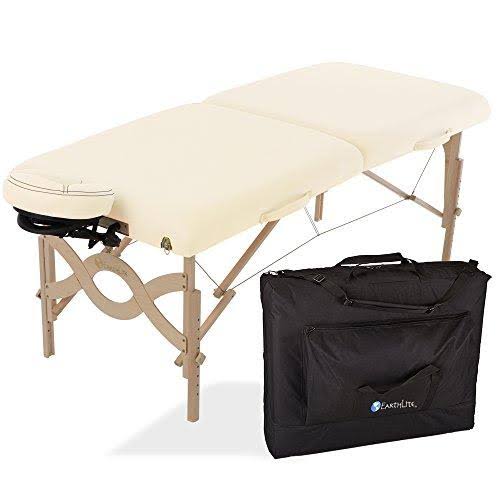 Earthlite Avalon Portable Massage Table Package, Black