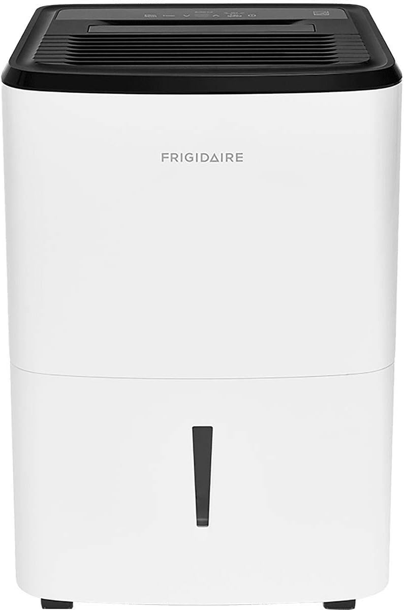 FRIGIDAIRE FFAD5033W1 High Humidity 50 Pint Capacity Dehumidifier