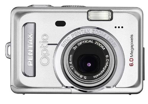 Pentax Optio S60 6MP Digital Camera with 3X Optical Zoom