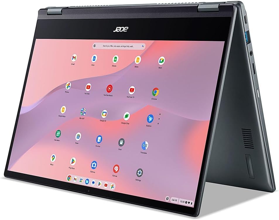 acer - Chromebook Spin 514 – Convertible - 14” Full HD Touch – AMD Ryzen 5 3500C – 8GB DDR4 – 128GB eMMC – HDMI - Mist Green DealExpress Accessories