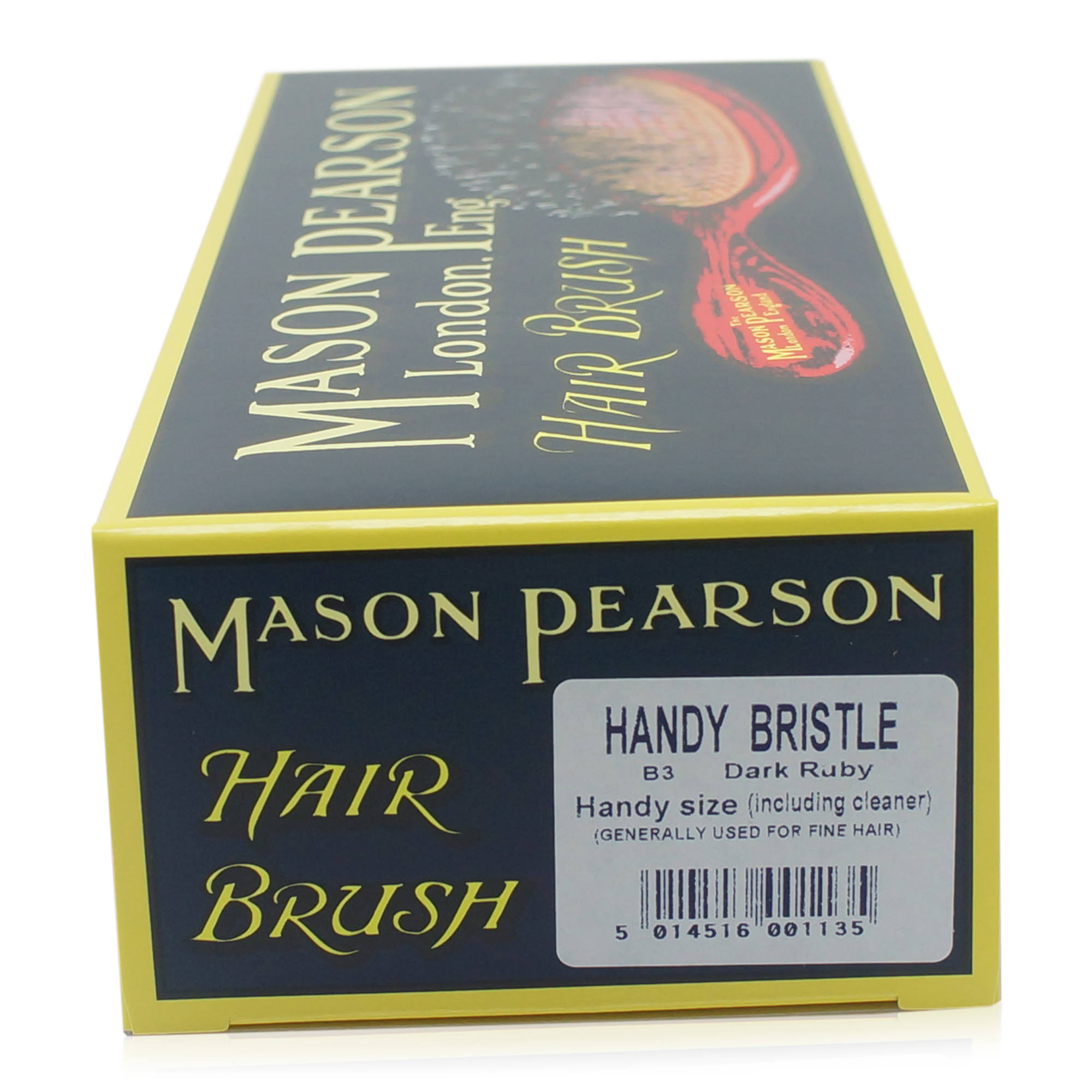 Mason Pearson (B3) Handy Pure Bristle Hair Brush - Dark Ruby