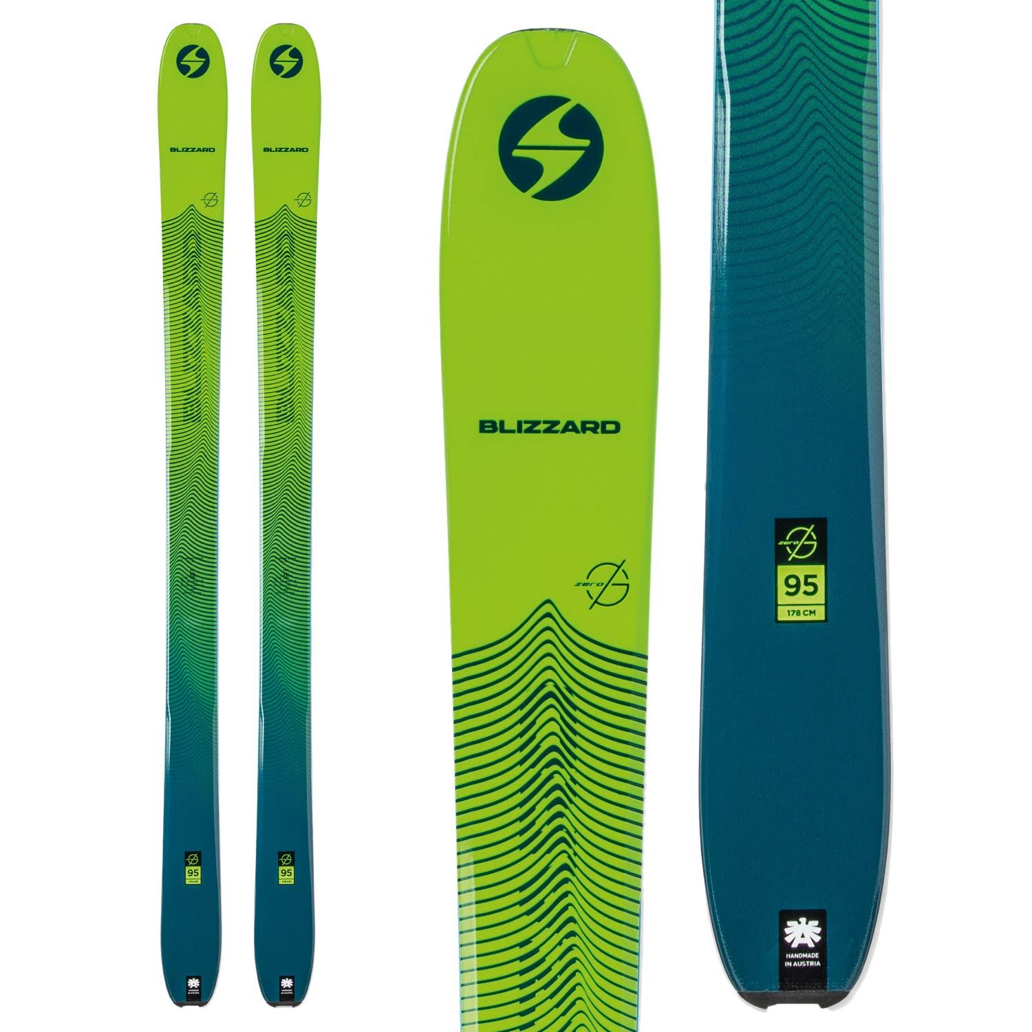 Blizzard Zero G 95 Skis 2020 - 171 in Red