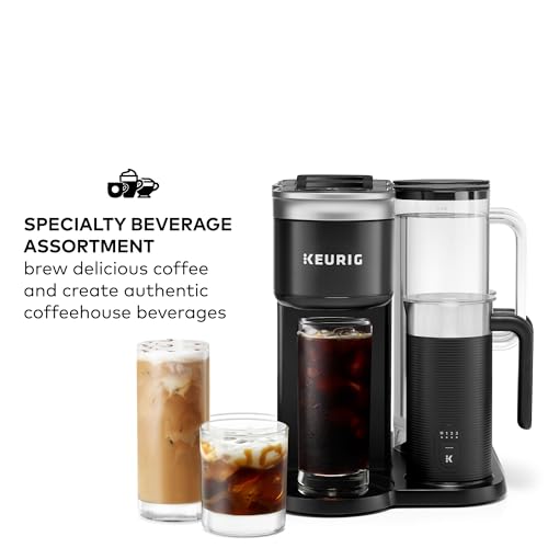 Keurig K-Duo Single Serve K-Cup Pod Coffee, Latte and Cappuccino Maker