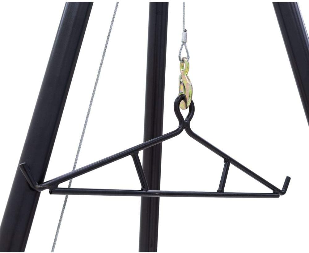 Kill Shot 500 lbs. Capacity Tripod Game Hoist with Gambrel