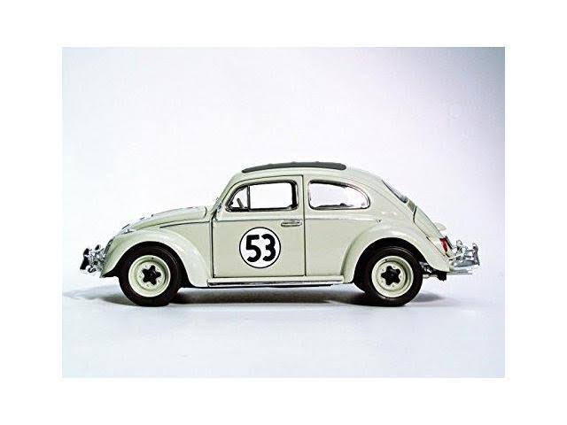 #BCJ94 Hot Wheels Elite Herbie, The Love Bug 1/18 Scale Die Cast Car