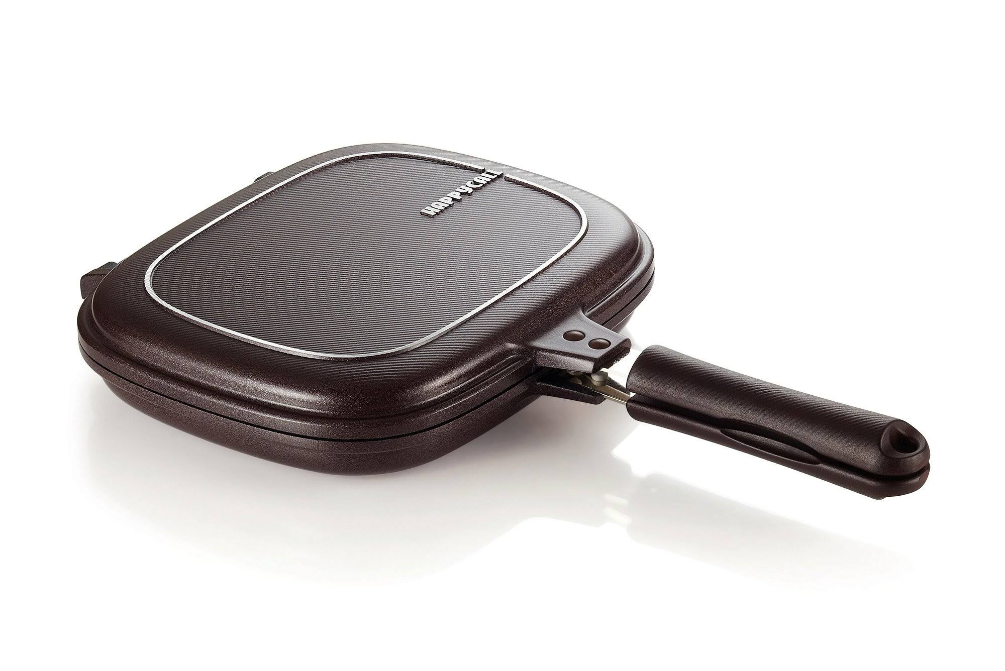 Happycall Titanium Nonstick Double Pan, Omelette Pan, Flip Pan, Square, Dishwash